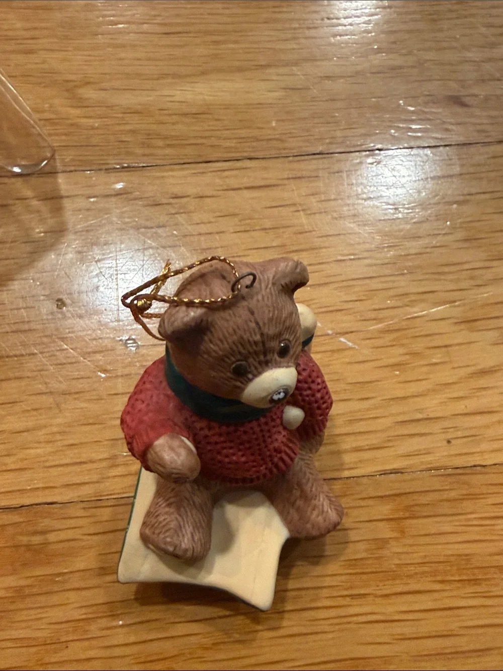 American Greetings A Holiday Sleigh ride Christmas ornament.